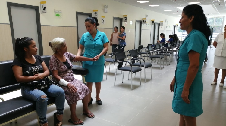 Área de consultorios externos